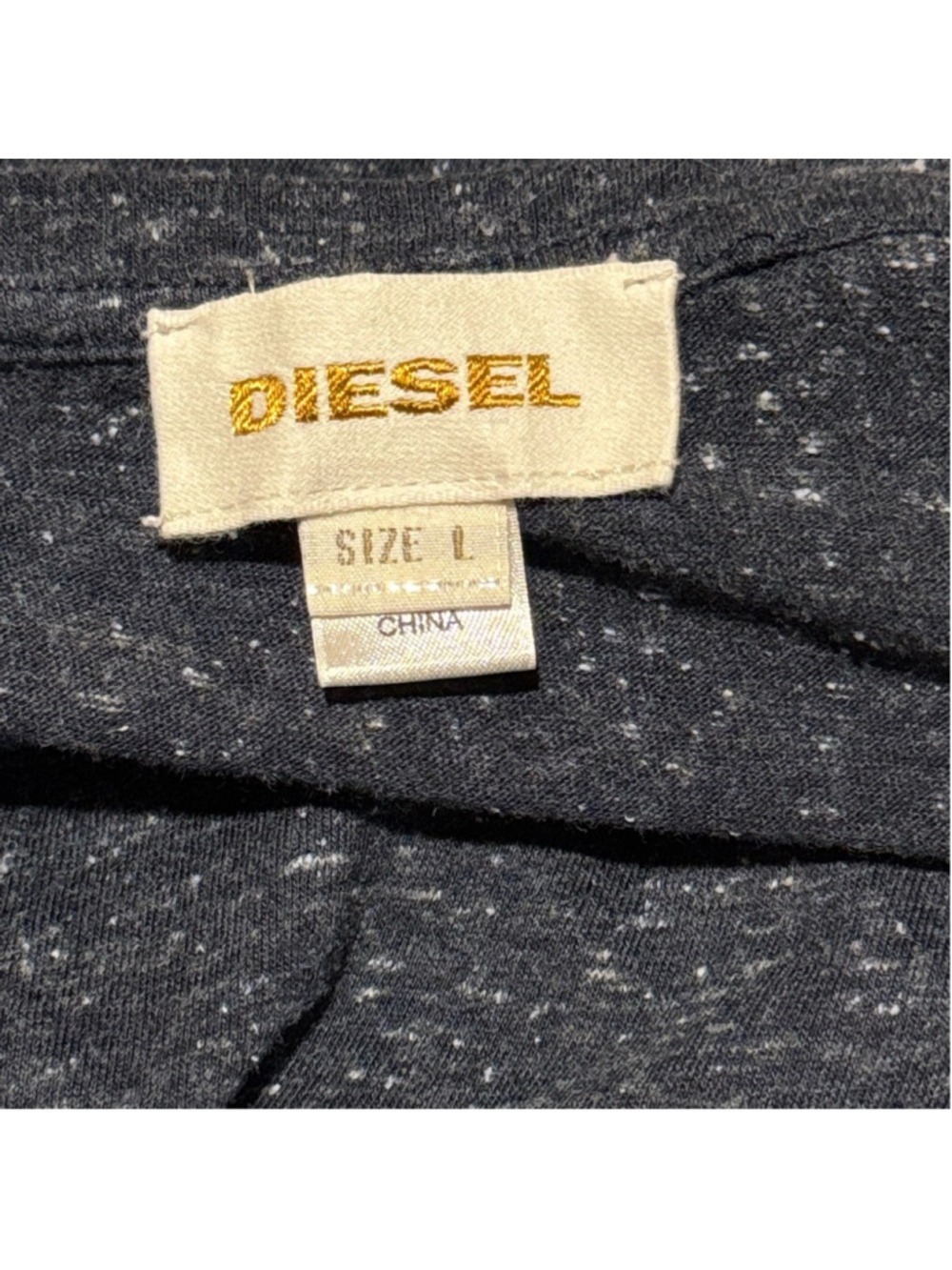 Diesel Black Short Sleeve Tee Women Large - Picture 5 of 6